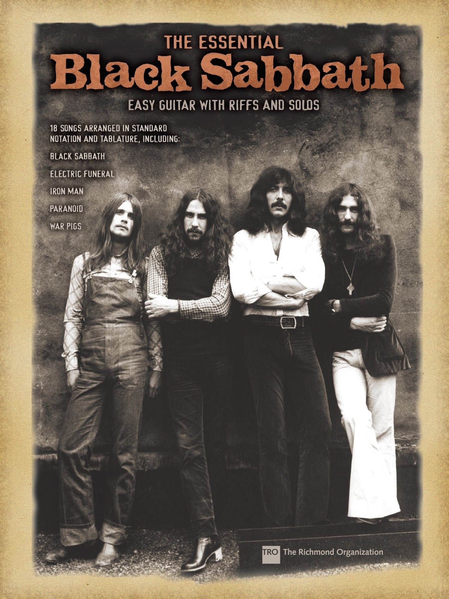 The Essential Black Sabbath (Songbook): Easy Guitar with Riffs and Solos