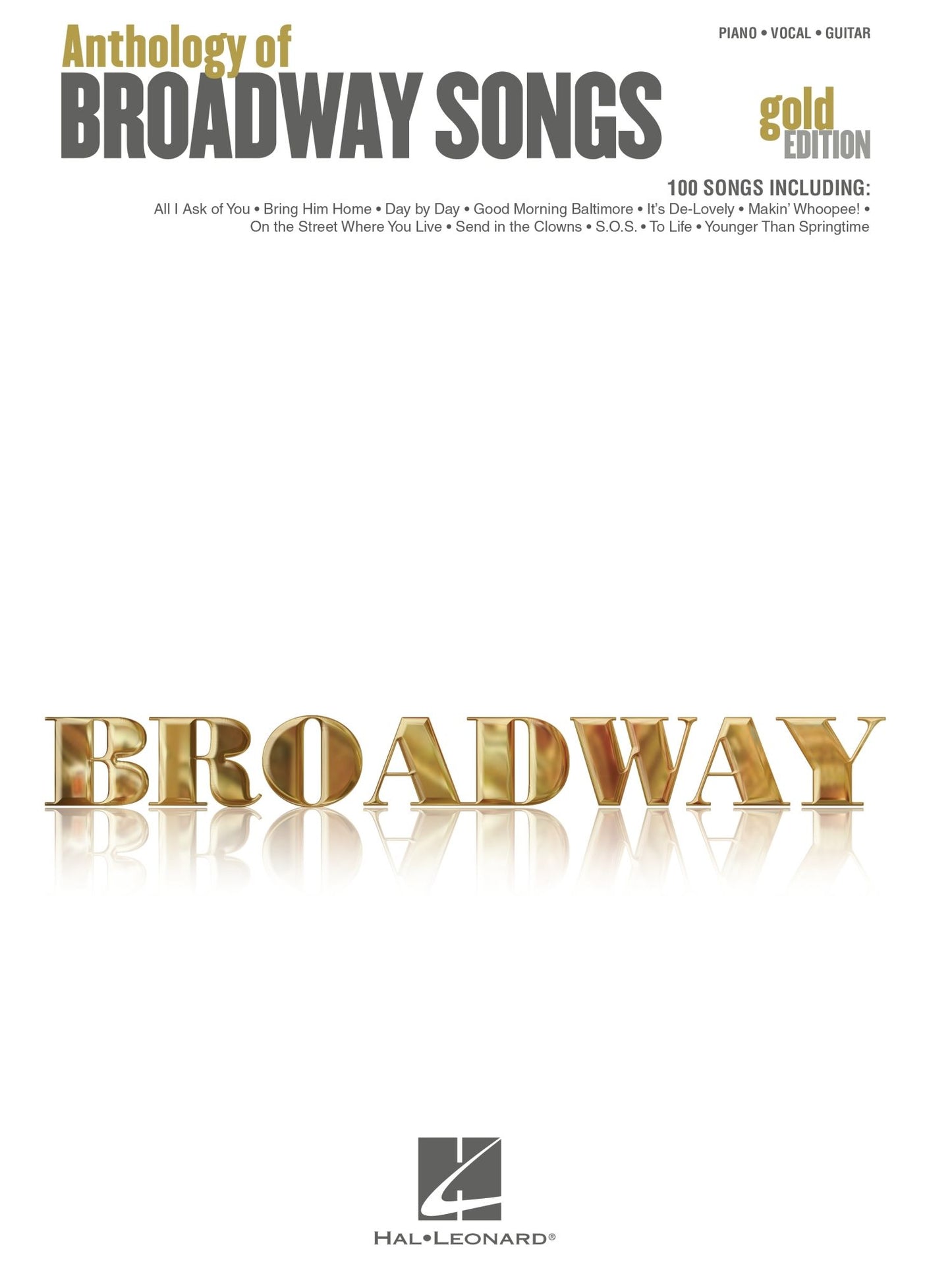 Anthology of Broadway Songs - Gold Edition (Songbook)