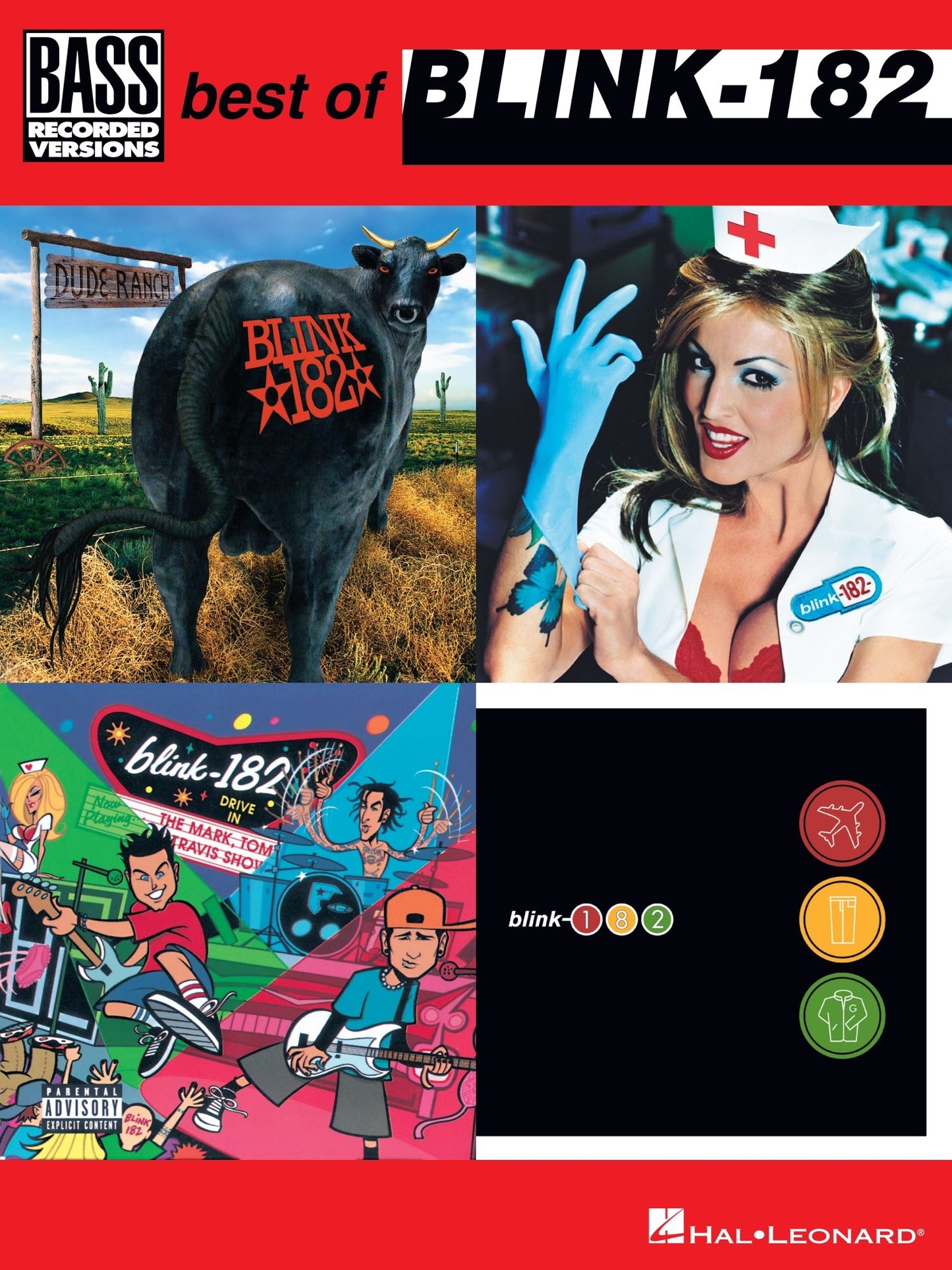 Best of blink-182 for Bass (Songbook): Bass Recorded Versions