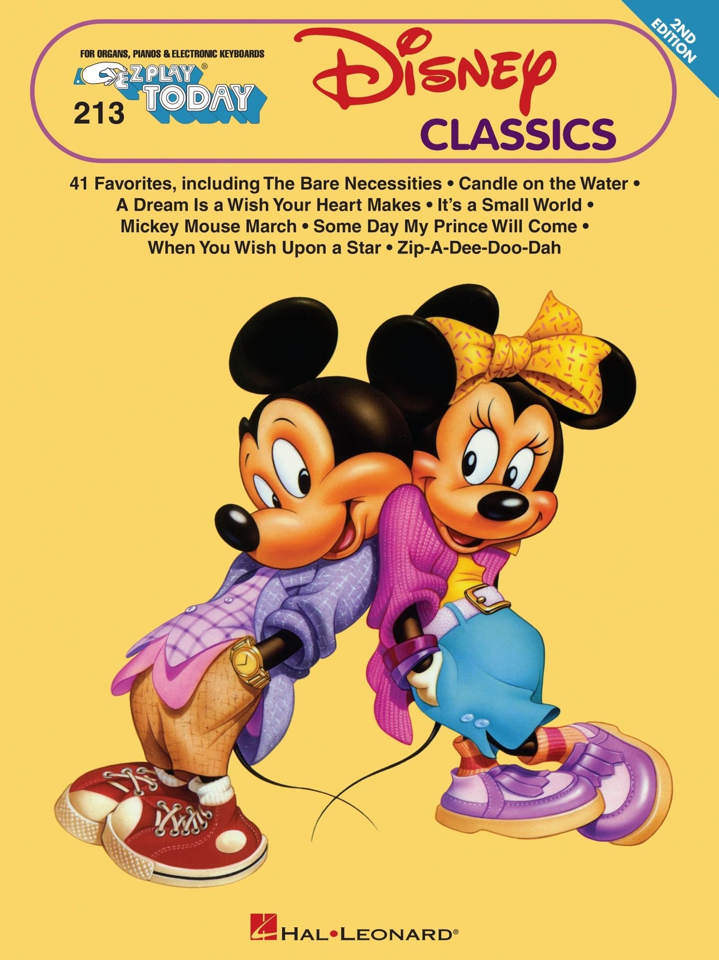 Disney Classics (Songbook): E-Z Play Today Volume 213