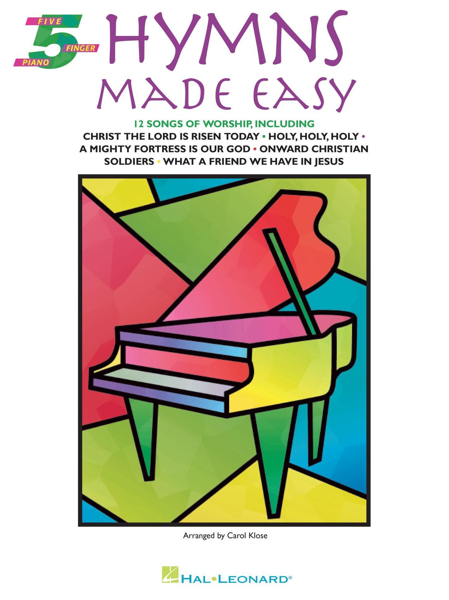 Hymns Made Easy (Songbook): Five-Finger Piano