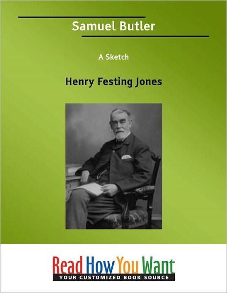 Samuel Butler: A Sketch
