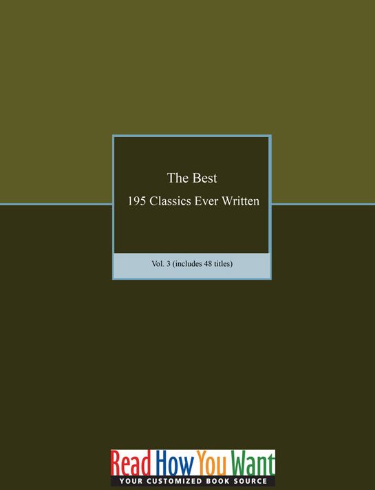The Best 195 Classics Ever Written - Volume 3