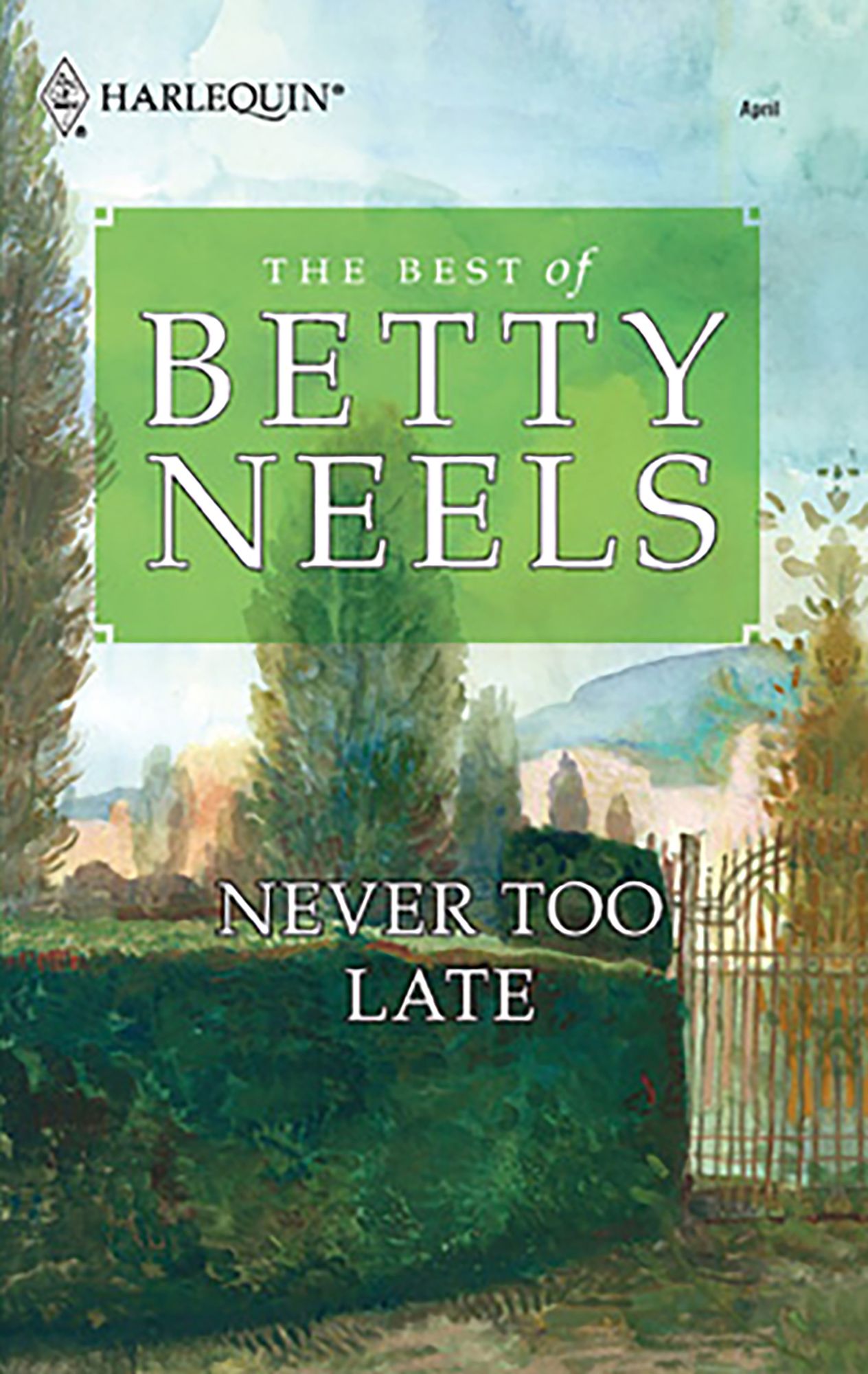 Never Too Late