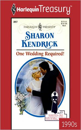One Wedding Required!