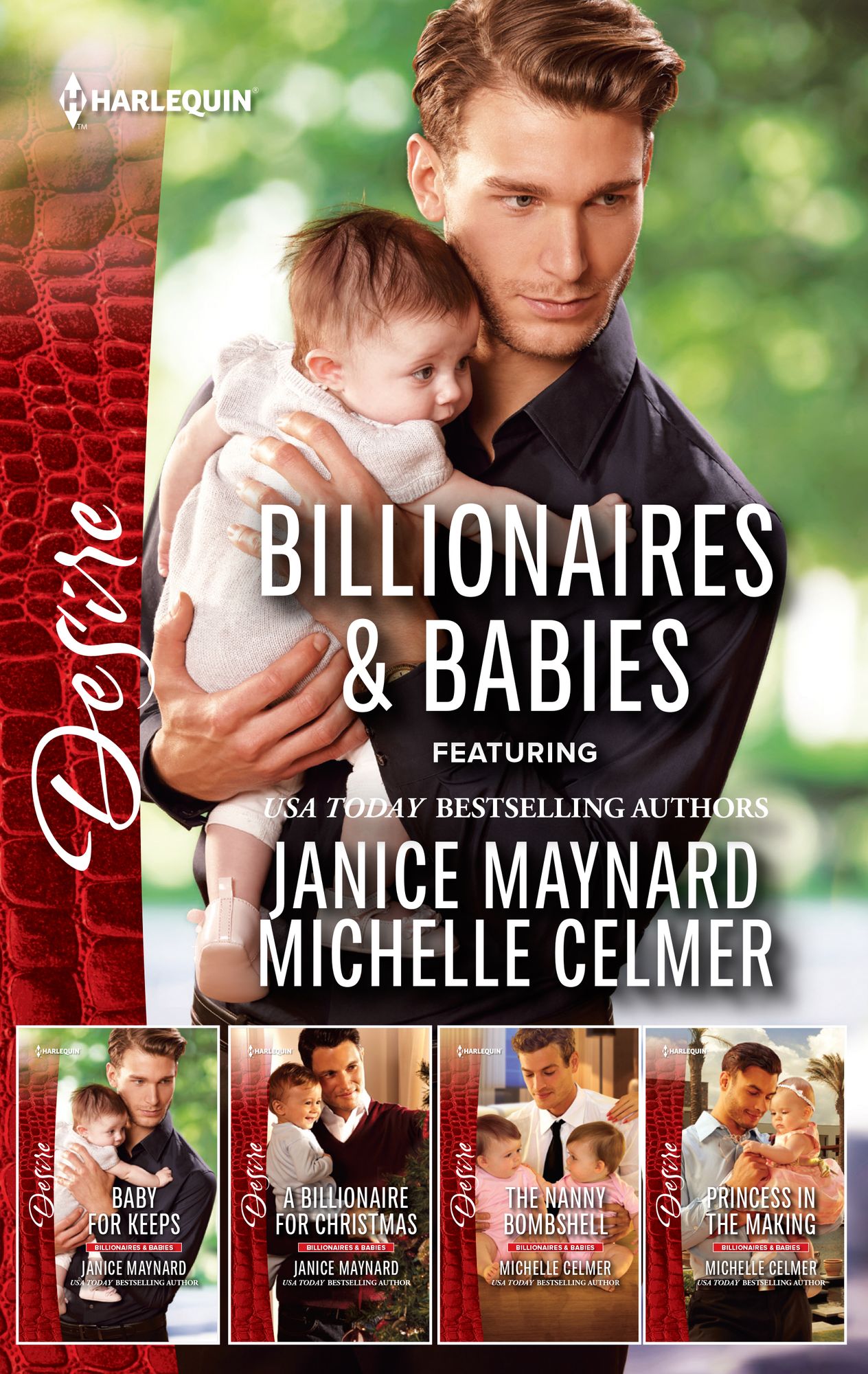 Billionaires & Babies Collection: Baby for KeepsA Billionaire for ChristmasThe Nanny BombshellPrincess in the Making