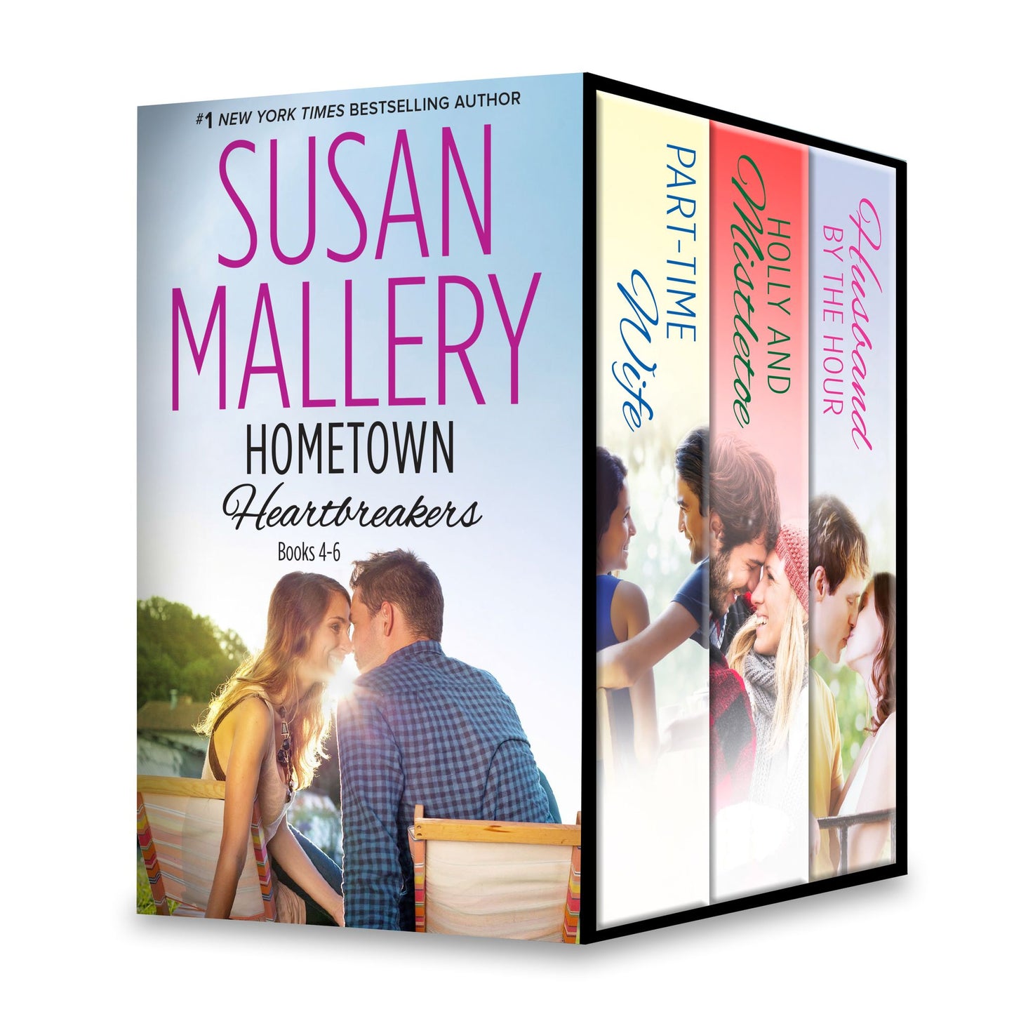 Susan Mallery's Hometown Heartbreakers Books 4-6: Part-Time WifeHolly and MistletoeHusband by the Hour