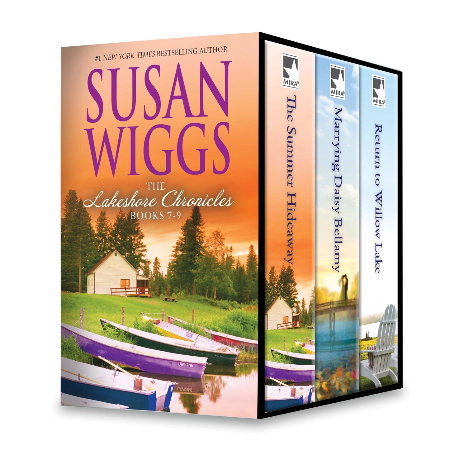 Susan Wiggs Lakeshore Chronicles Series Books 7-9: The Summer HideawayMarrying Daisy BellamyReturn to Willow Lake