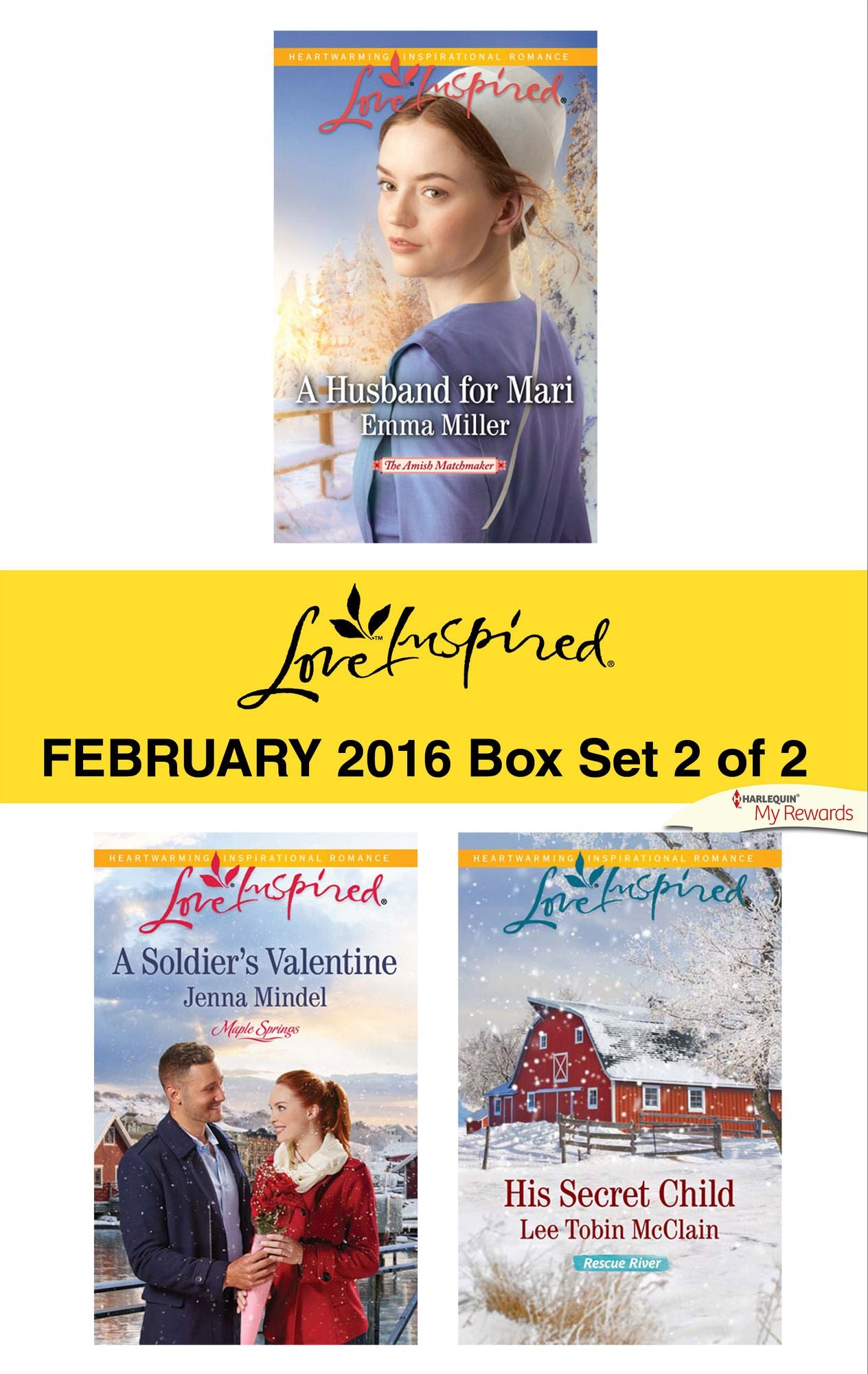 Love Inspired February 2016 - Box Set 2 of 2: A Husband for MariA Soldier's ValentineHis Secret Child