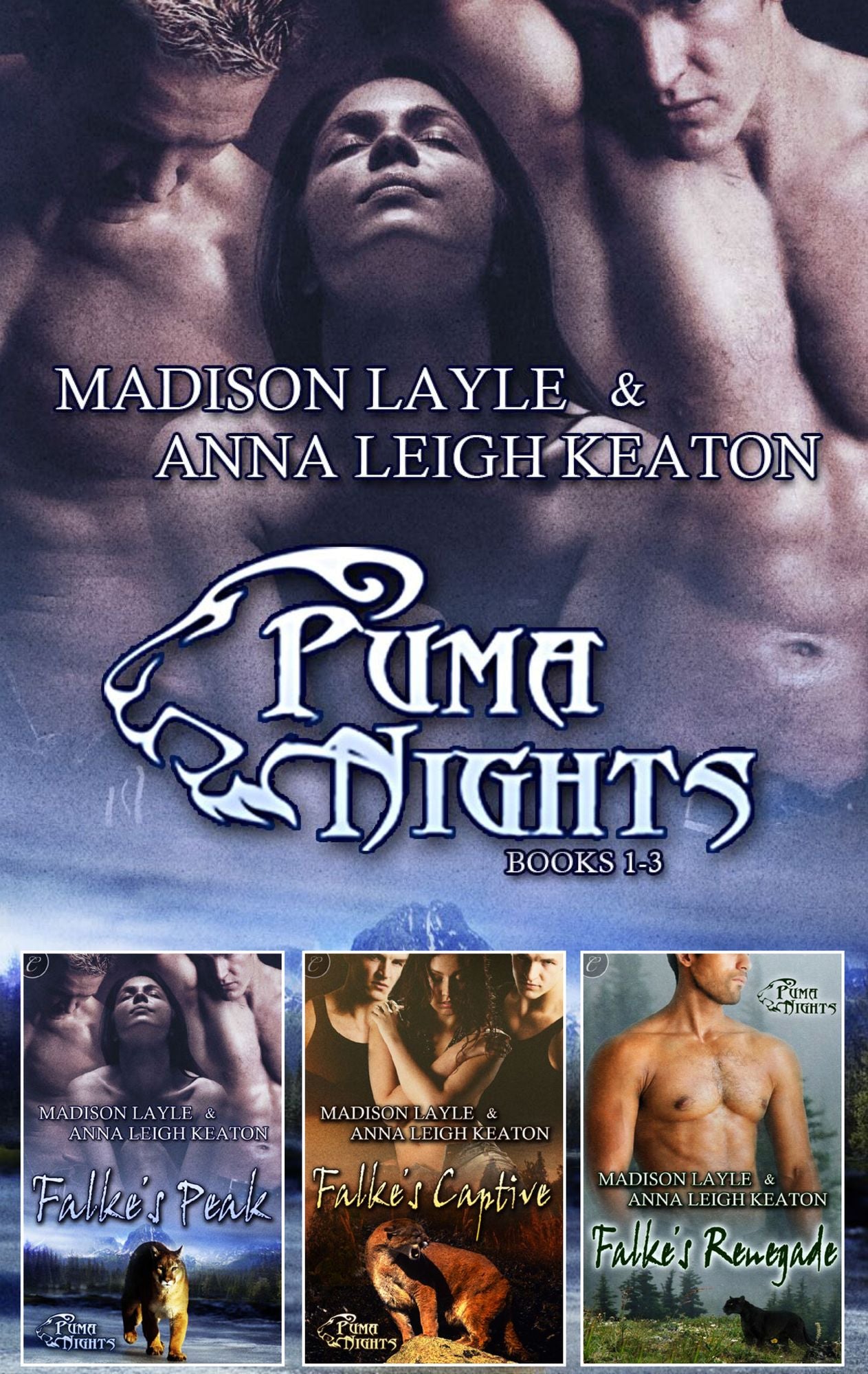 Puma Nights Series Books 1 - 3: Falke's PeakFalke's CaptiveFalke's Renegade