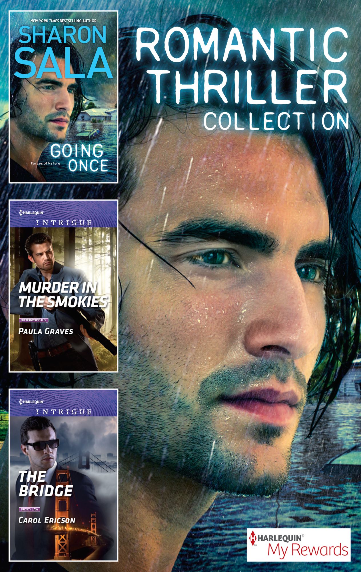 Romantic Thriller Collection Featuring Sharon Sala: Going OnceMurder in the SmokiesThe Bridge