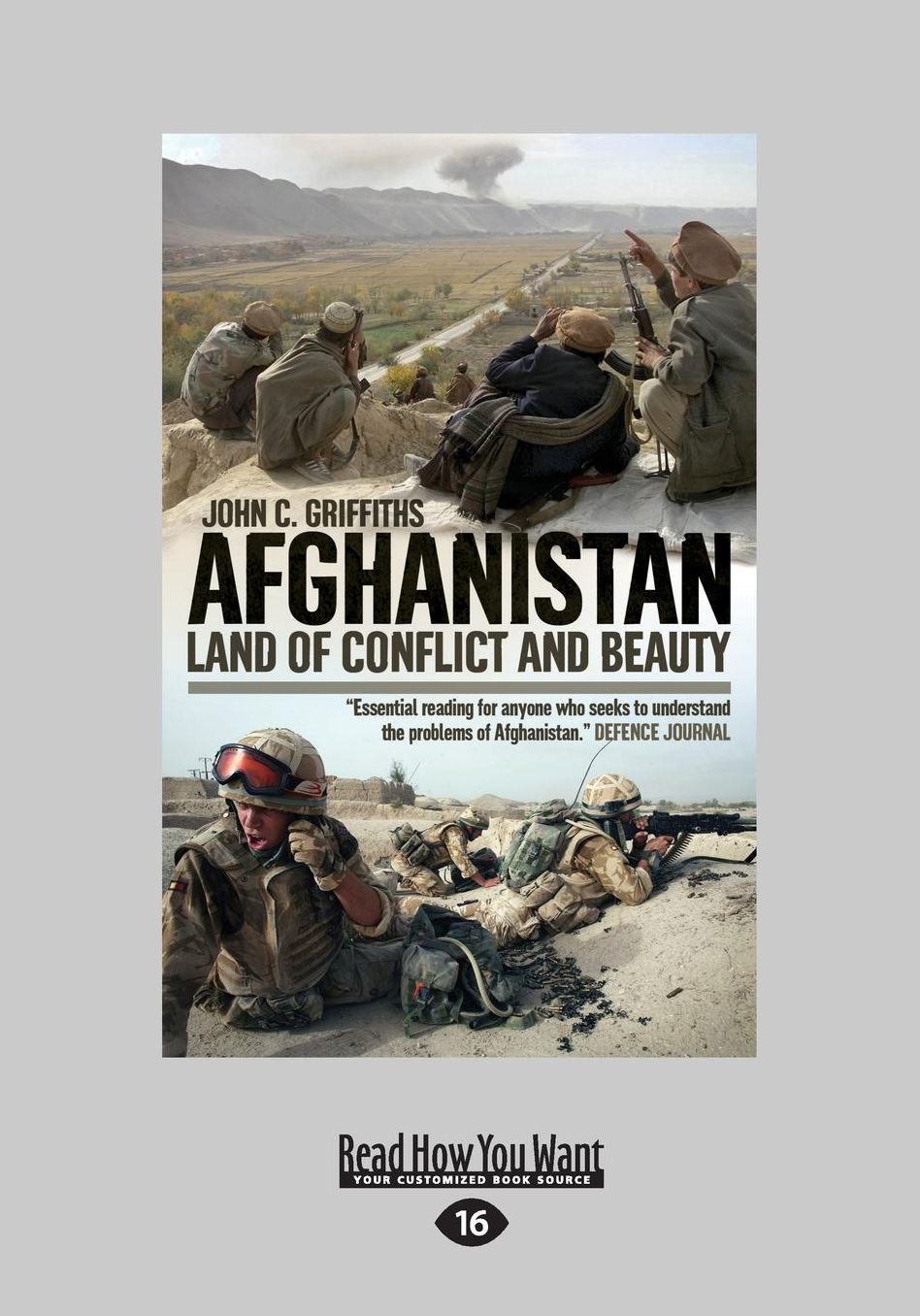 Afghanistan: Land of Conflict and Beauty (Large Print 16pt)