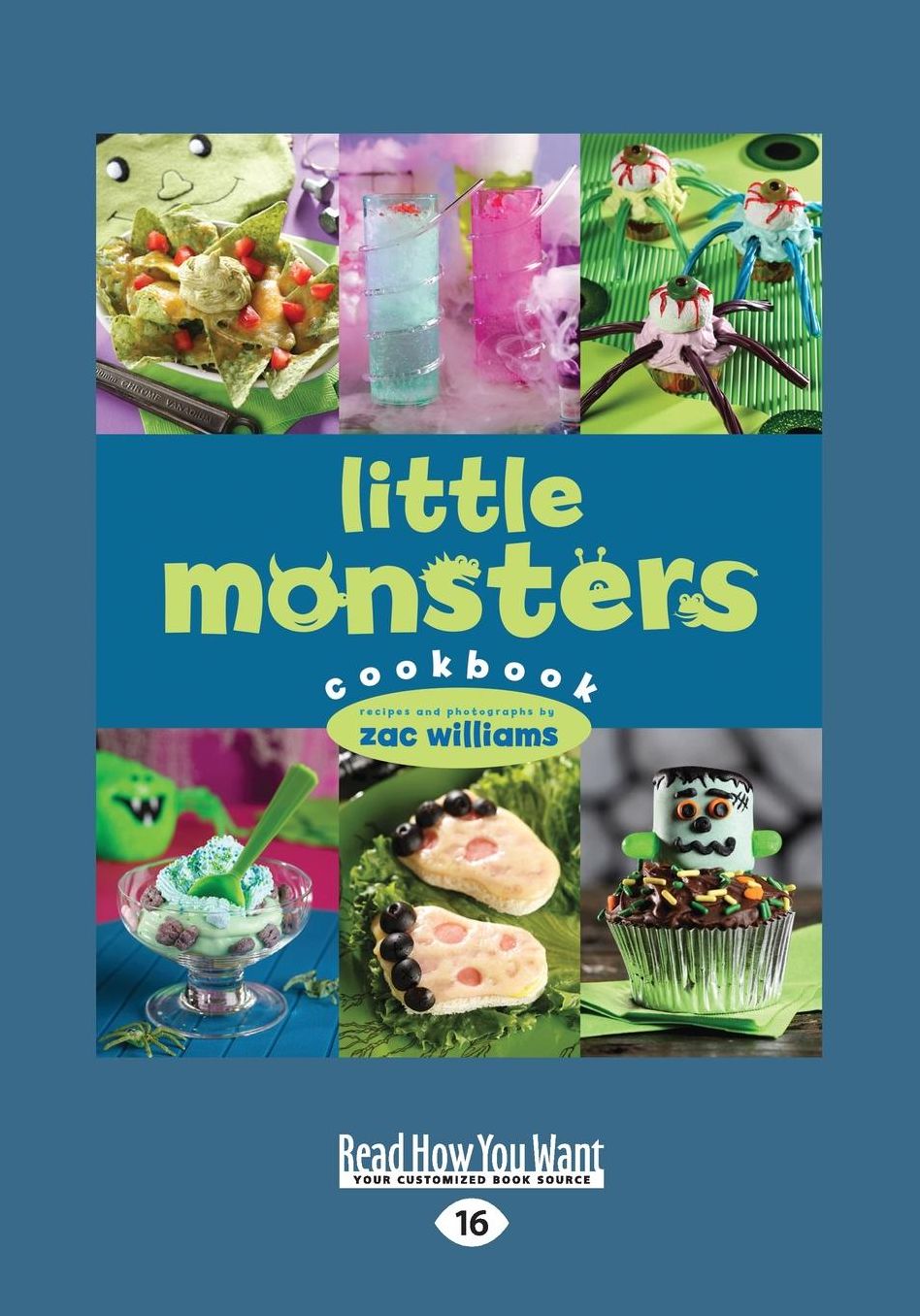 Little Monsters Cookbook (Large Print 16pt)