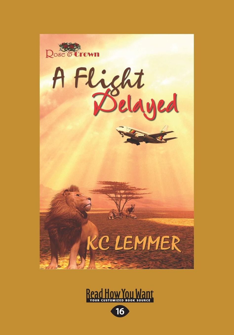 A Flight Delayed (Large Print 16pt)