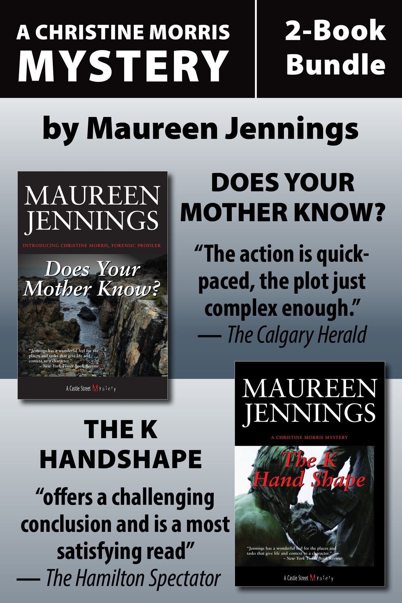 Christine Morris Mysteries 2-Book Bundle: Does Your Mother Know? / The K Handshape