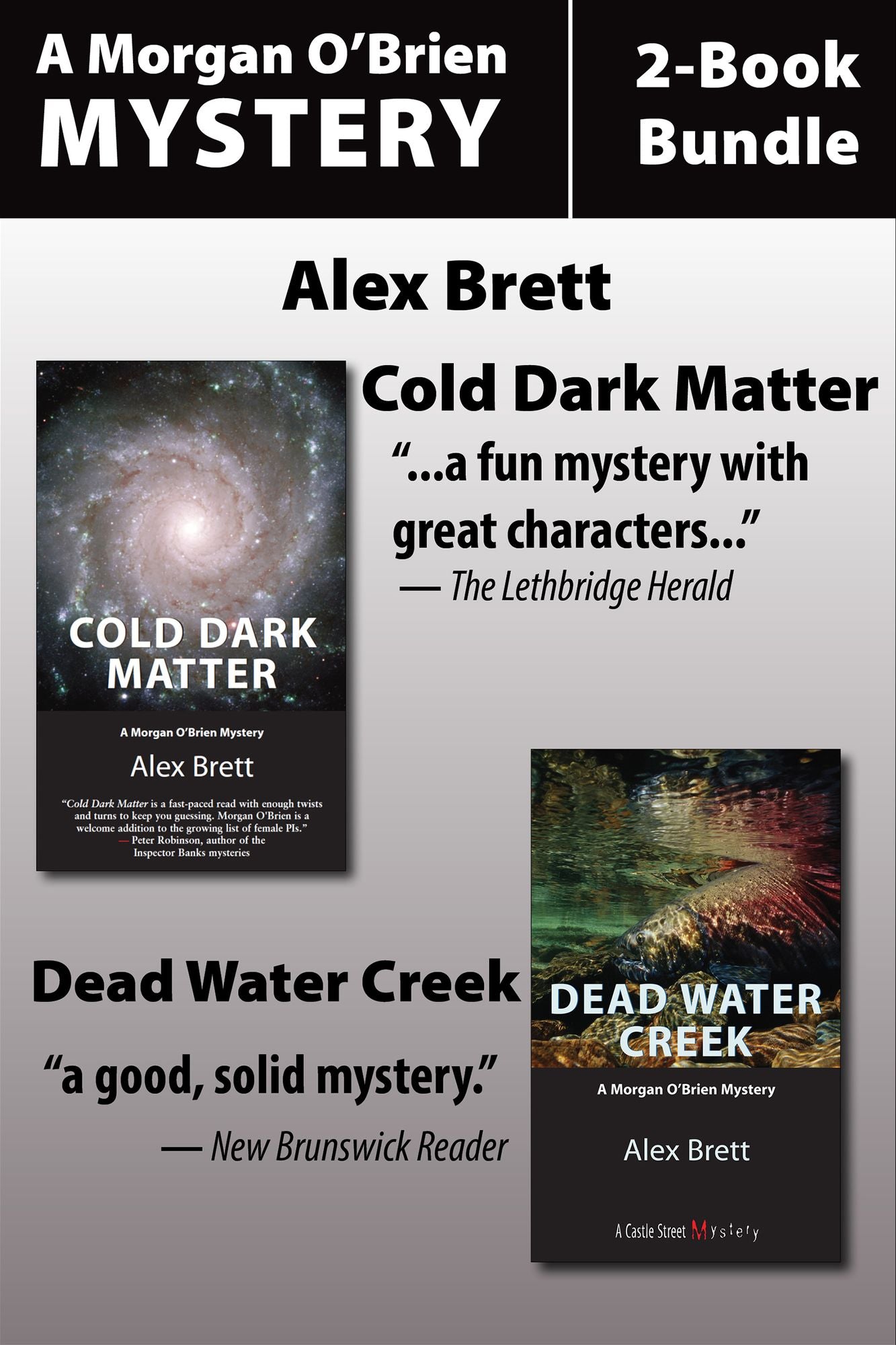 Morgan O'Brien Mysteries 2-Book Bundle: Cold Dark Matter / Dead Water Creek