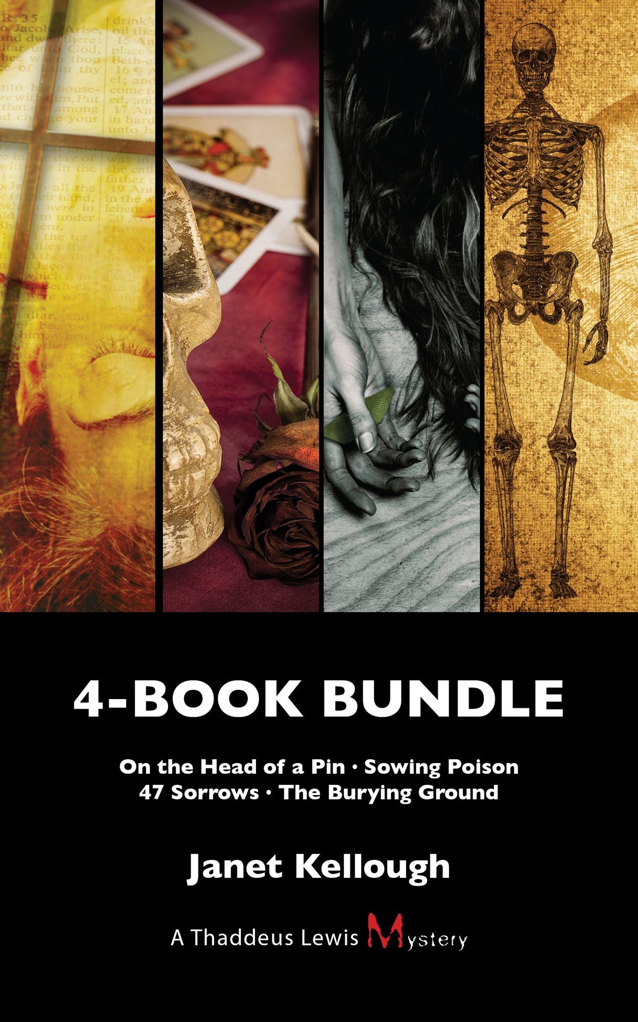 Thaddeus Lewis Mysteries 4-Book Bundle: On the Head of a Pin / Sowing Poison / 47 Sorrows / The Burying Ground