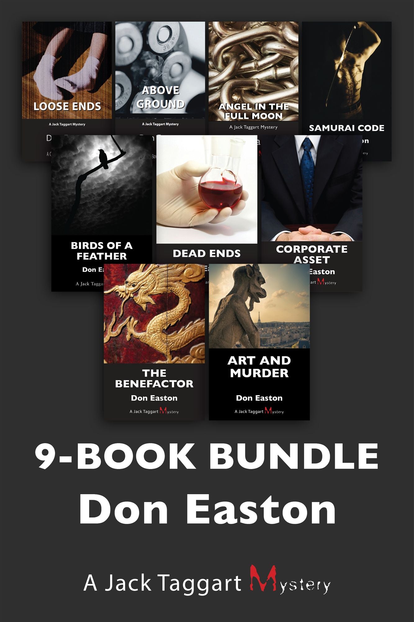 Jack Taggart Mysteries 9-Book Bundle: Art and Murder / The Benefactor / Corporate Asset / and 6 more