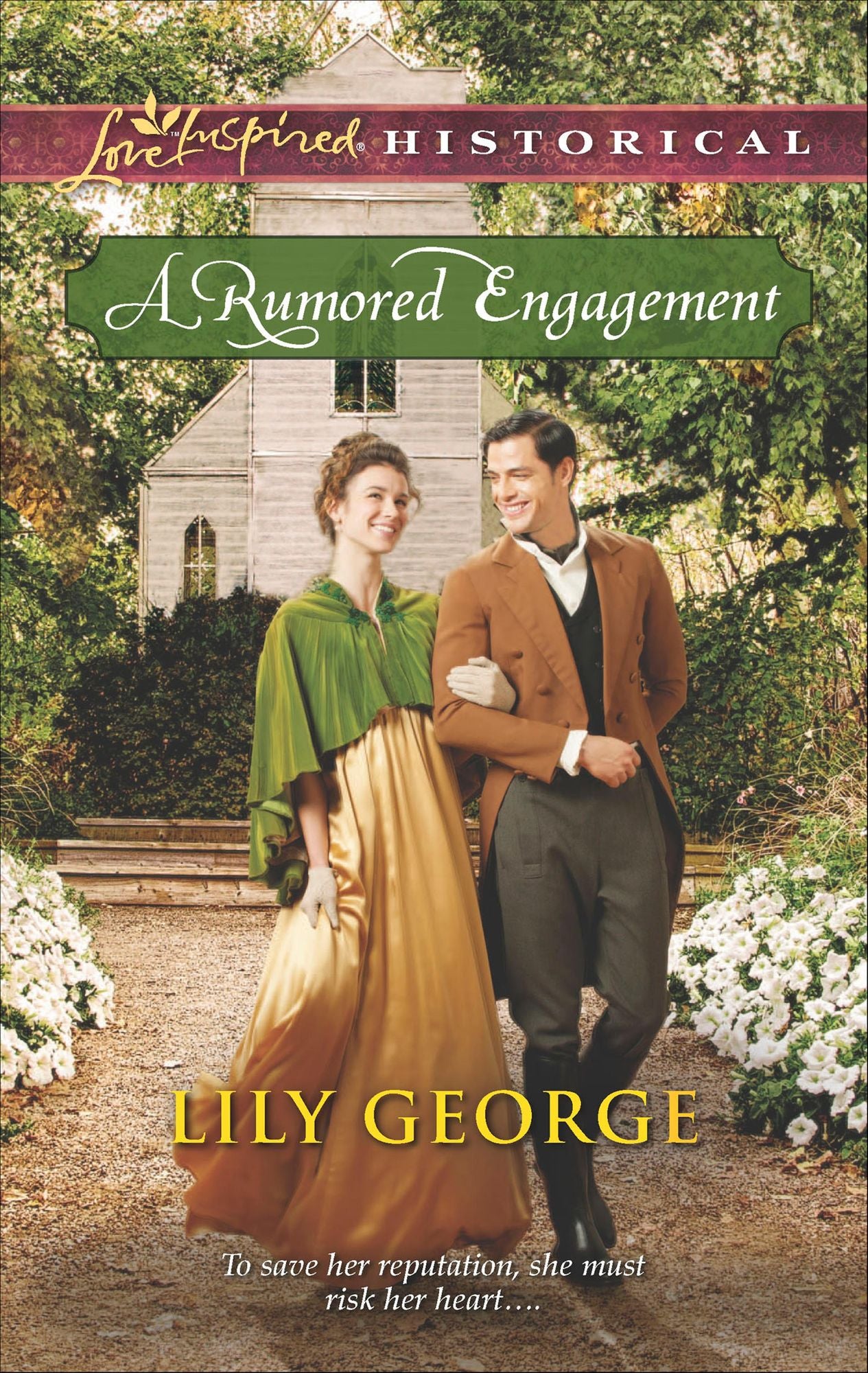 A Rumored Engagement (Love Inspired Historical Series)