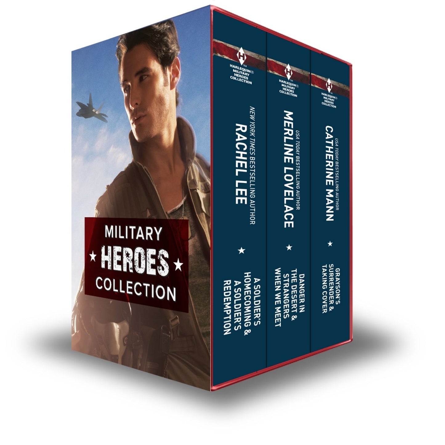 Military Heroes Bundle: A Soldier's HomecomingA Soldier's RedemptionDanger in the DesertStrangers When We MeetGrayson's SurrenderTaking Cover