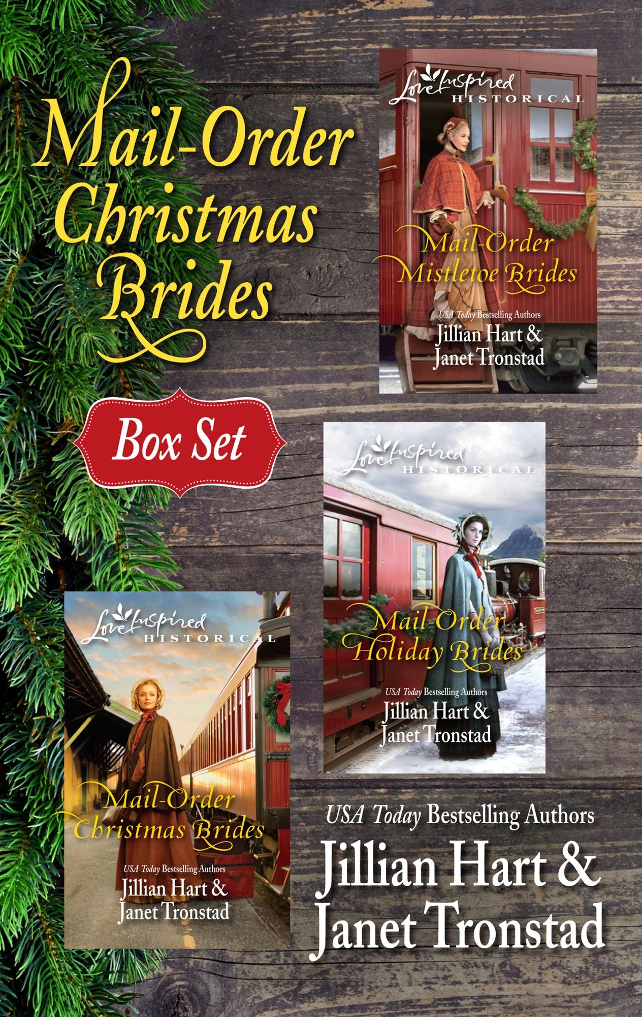 Mail-Order Christmas Brides Boxed Set: Christmas HeartsMistletoe Kiss in Dry CreekHome for ChristmasSnowflakes for Dry CreekHer Christmas FamilyChristmas Stars for Dry Creek