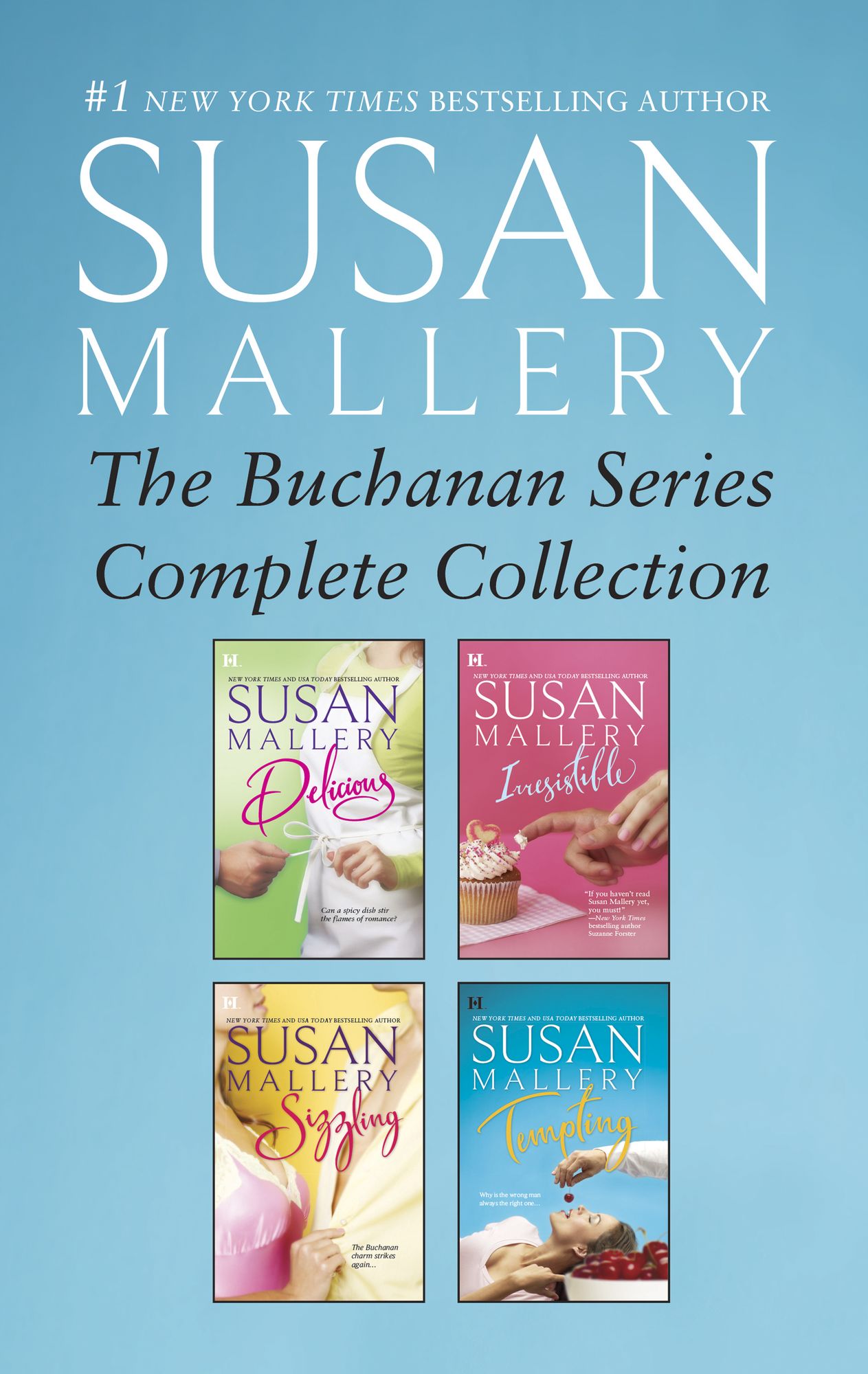 Susan Mallery The Buchanan Series Complete Collection: DeliciousIrresistibleSizzlingTempting