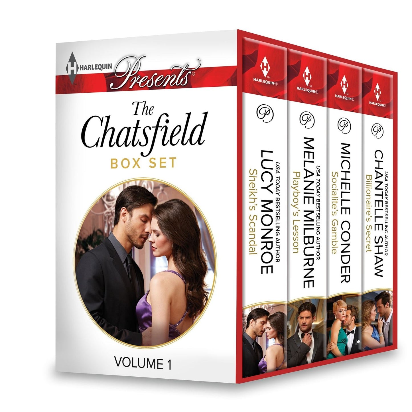 The Chatsfield Box Set Volume 1: Sheikh's ScandalPlayboy's LessonSocialite's GambleBillionaire's Secret