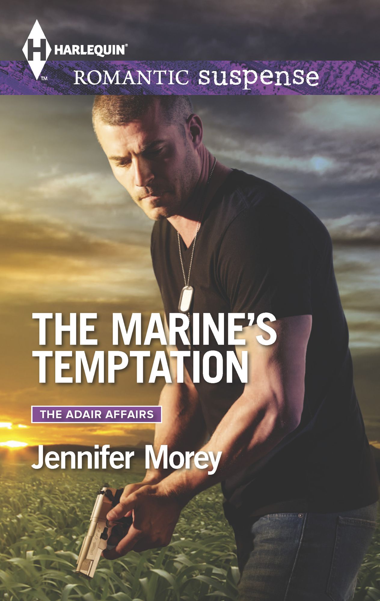 The Marine's Temptation (Harlequin Romantic Suspense Series #1840)
