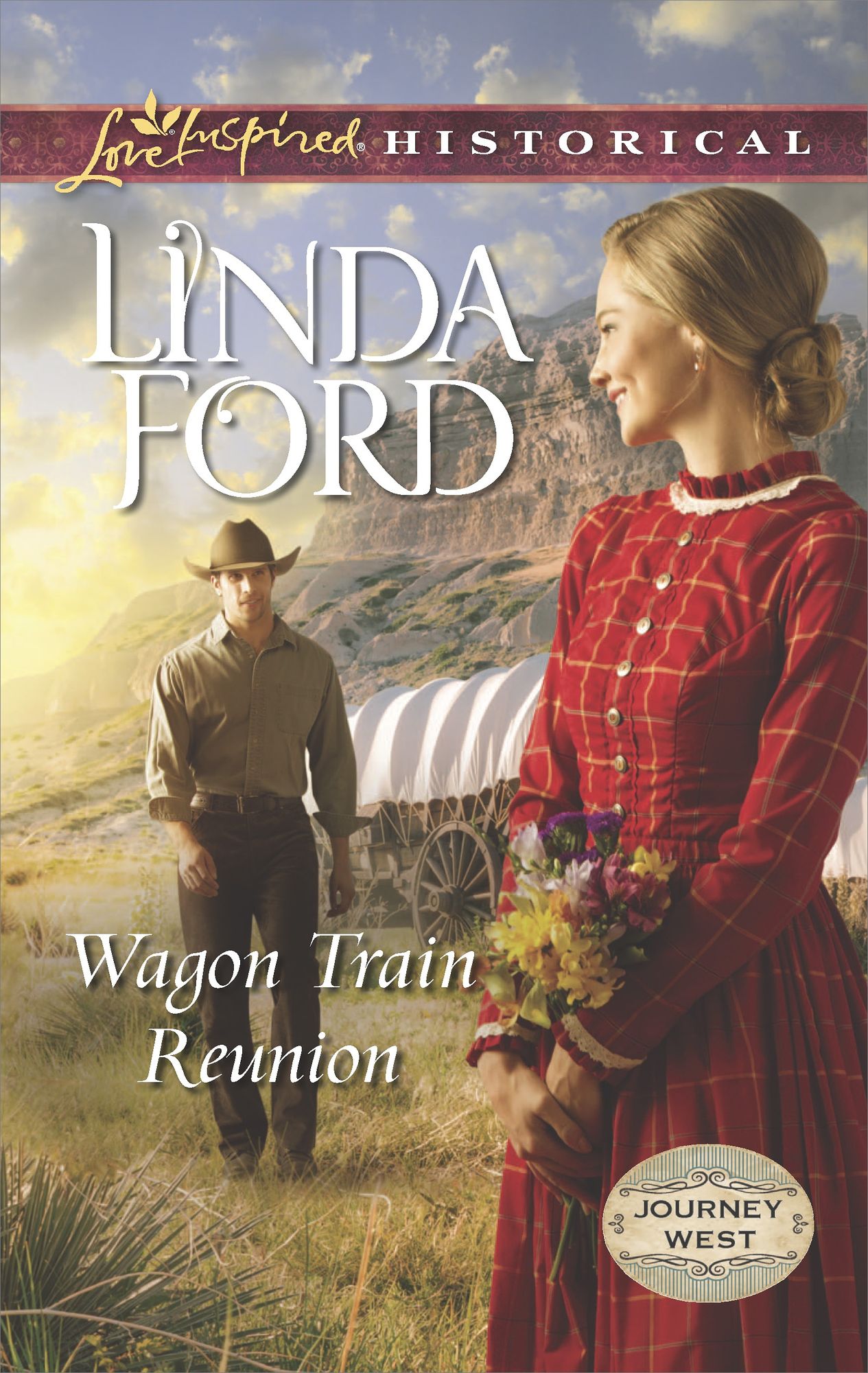 Wagon Train Reunion (Love Inspired Historical Series)