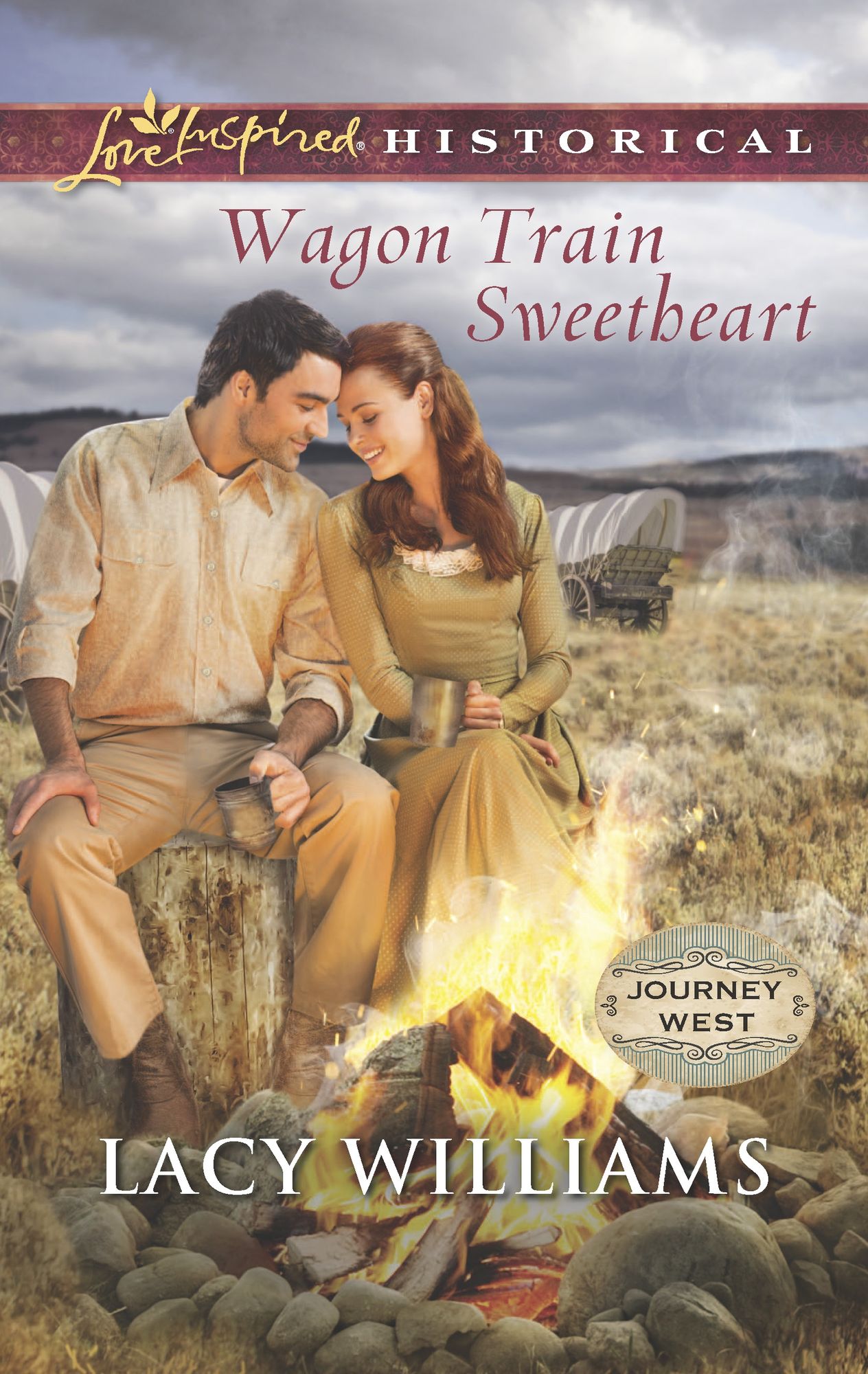 Wagon Train Sweetheart (Love Inspired Historical Series)