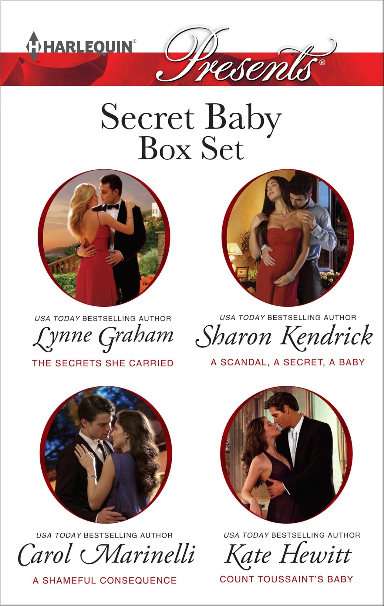 Secret Baby Box Set: The Secrets She CarriedA Scandal, a Secret, a BabyA Shameful ConsequenceCount Toussaint's Baby