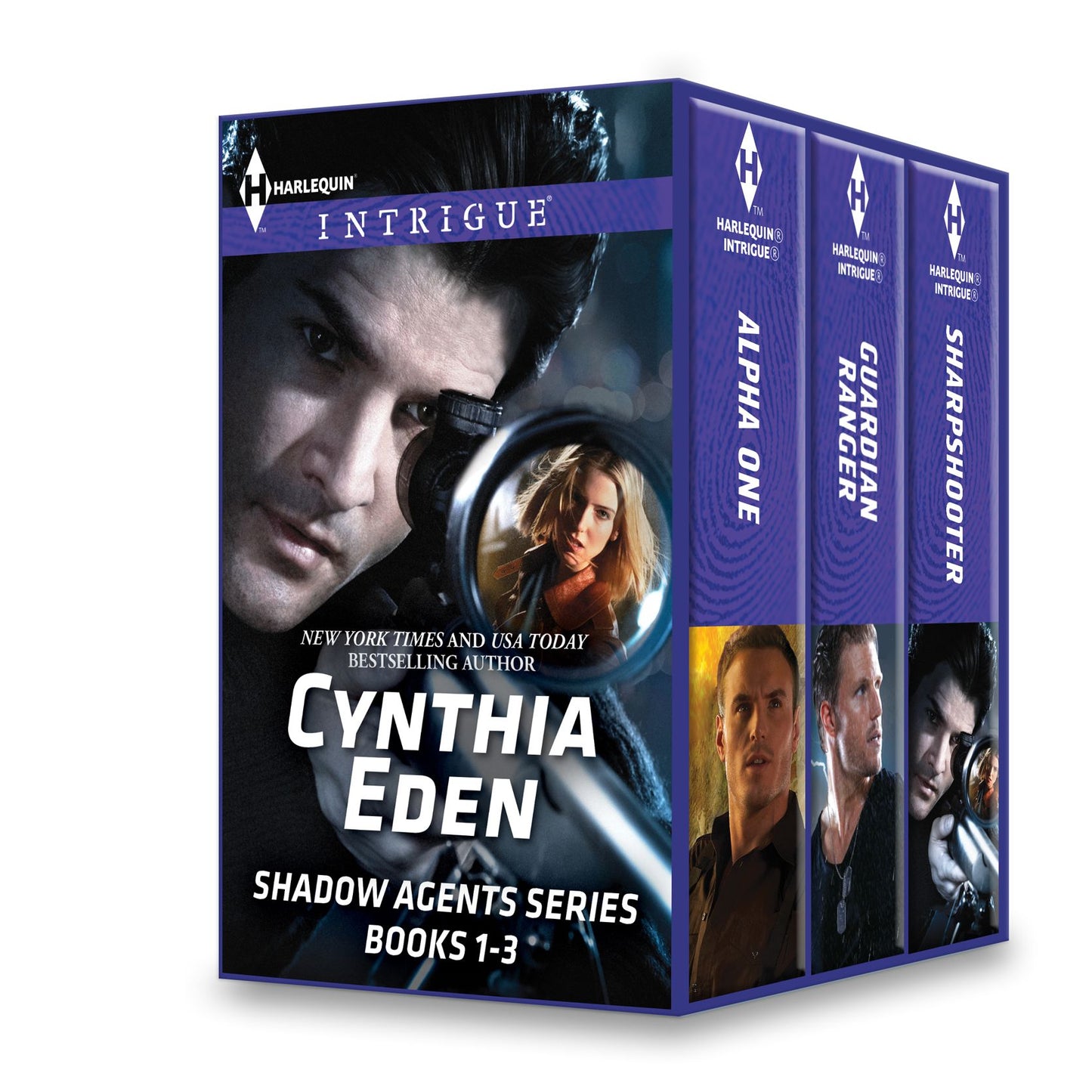 Cynthia Eden Shadow Agents Series Books 1-3: Alpha OneGuardian RangerSharpshooter