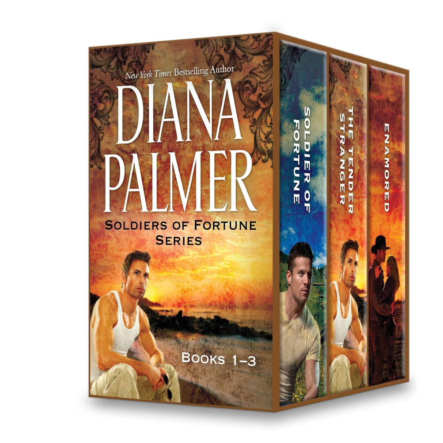 Diana Palmer Soldiers of Fortune Series Books 1-3: Soldier of FortuneTender StrangerEnamored