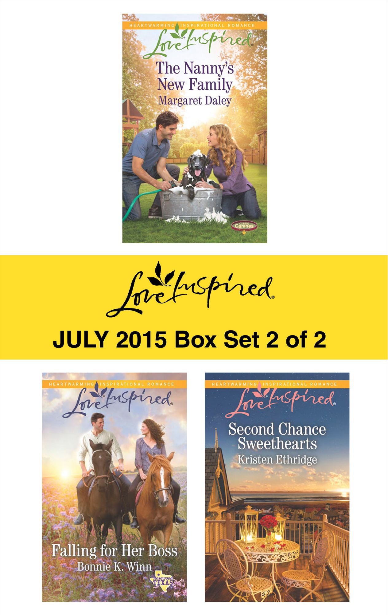 Love Inspired July 2015 - Box Set 2 of 2: The Nanny's New FamilyFalling for Her BossSecond Chance Sweethearts
