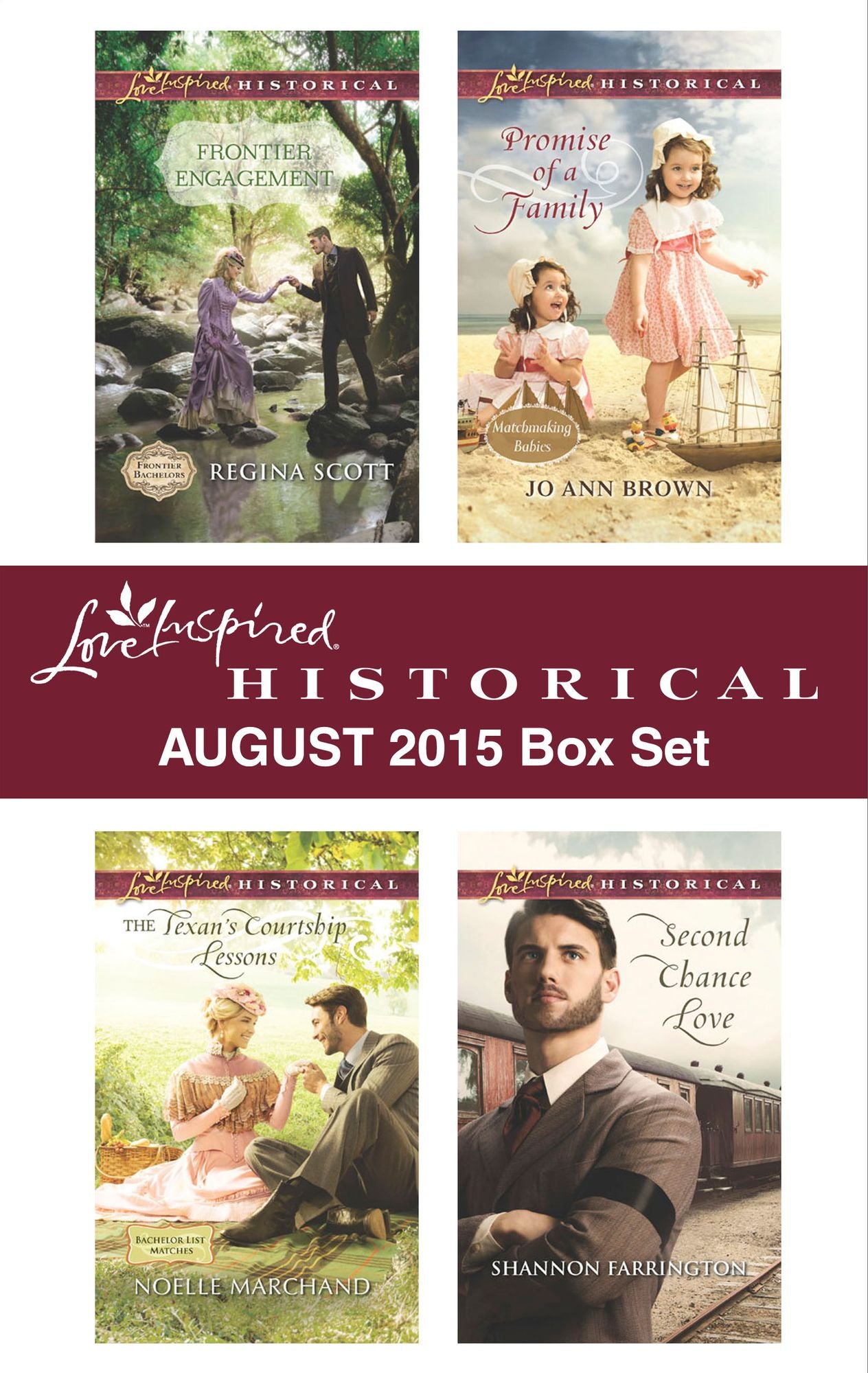 Love Inspired Historical August 2015 Box Set: Frontier EngagementThe Texan's Courtship LessonsPromise of a FamilySecond Chance Love