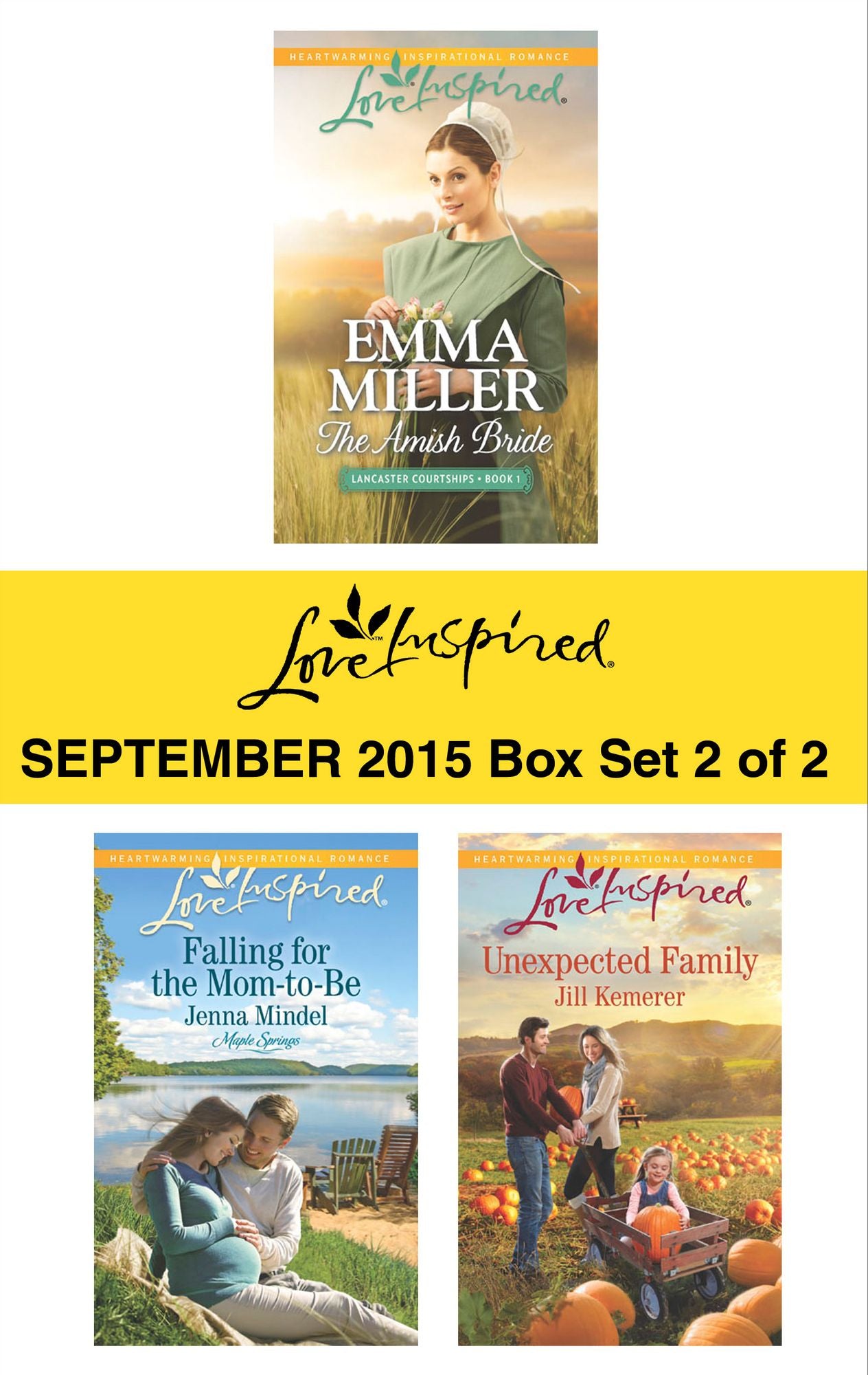Love Inspired September 2015 - Box Set 2 of 2: The Amish BrideFalling for the Mom-to-BeUnexpected Family