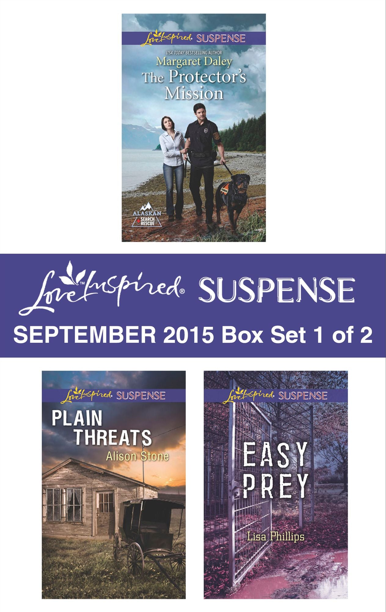 Love Inspired Suspense September 2015 - Box Set 1 of 2: The Protector's MissionPlain ThreatsEasy Prey