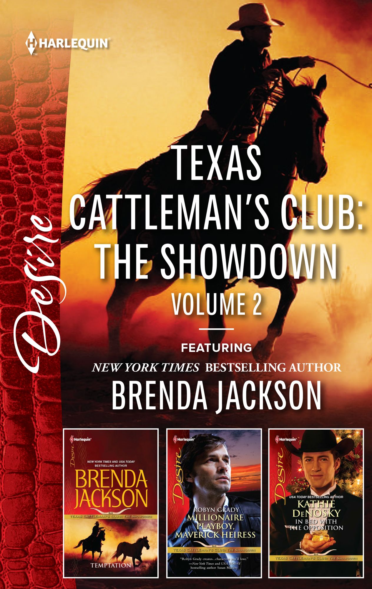 Texas Cattleman's Club: The Showdown Volume 2: TemptationMillionaire Playboy, Maverick HeiressIn Bed With The Opposition