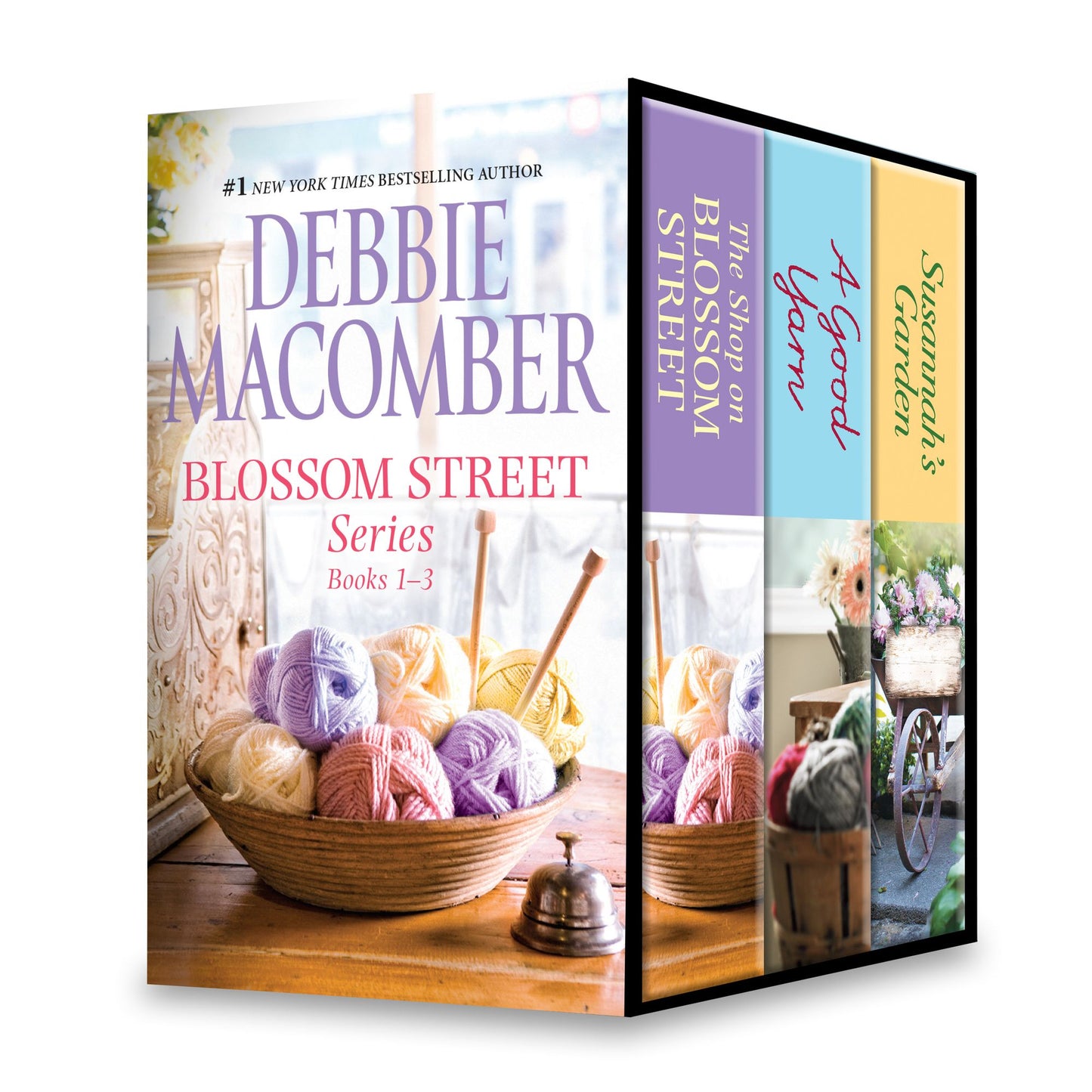 Debbie Macomber Blossom Street Series Books 1-3: The Shop on Blossom StreetA Good YarnSusannah's Garden