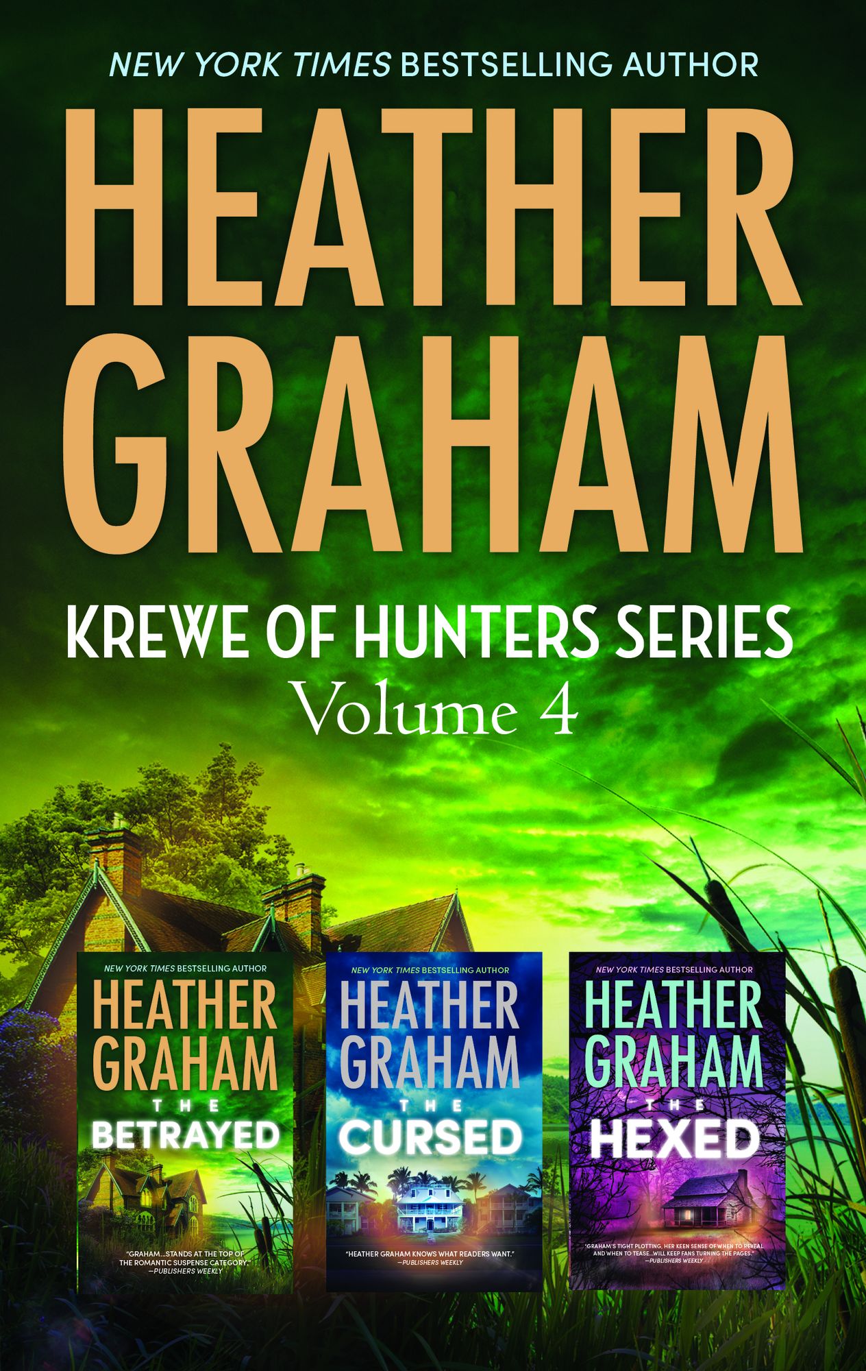 Heather Graham Krewe of Hunters Series Volume 4: The CursedThe HexedThe Betrayed