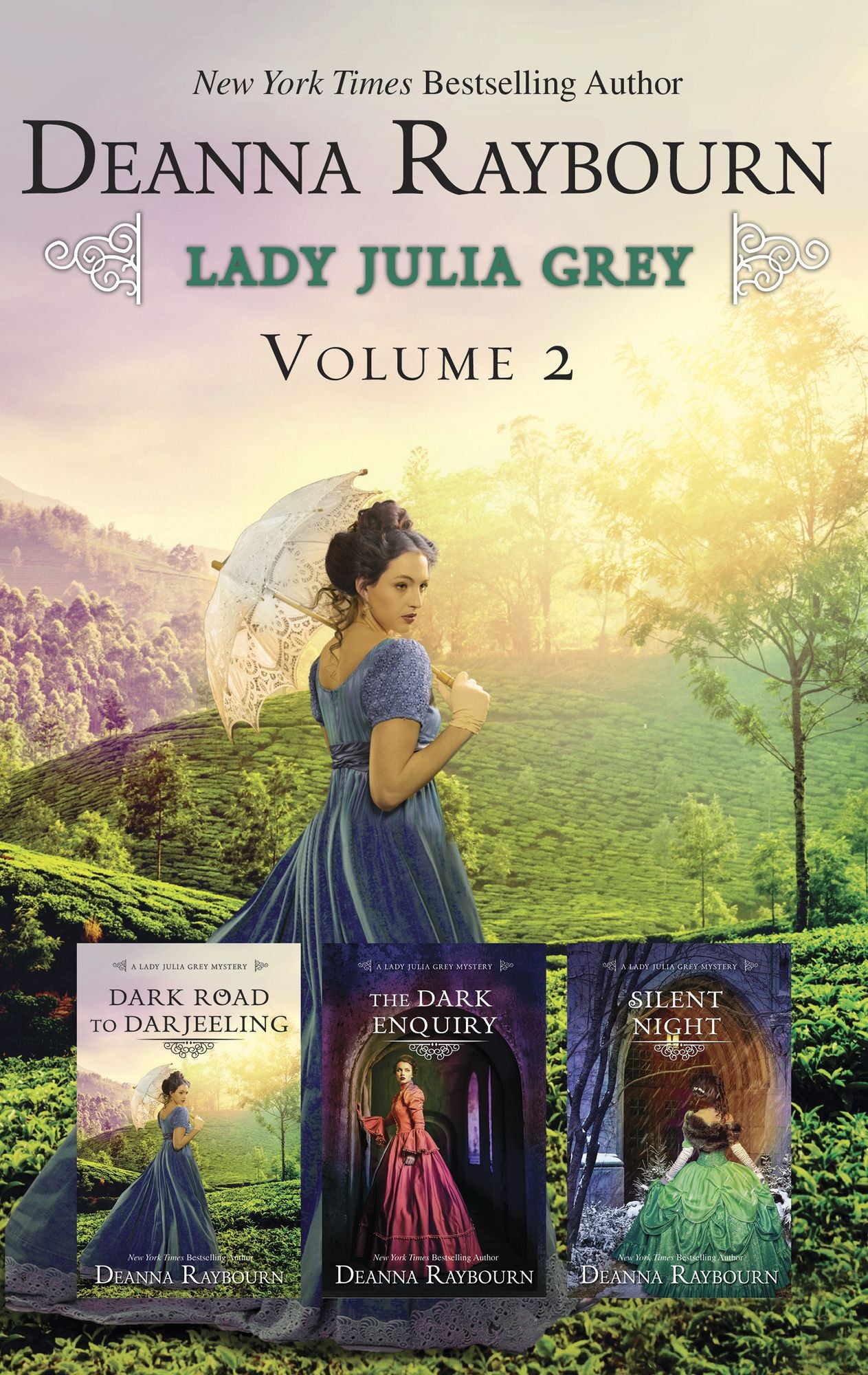 Deanna Raybourn Lady Julia Grey Volume 2: Dark Road to DarjeelingThe Dark EnquirySilent Night bonus story