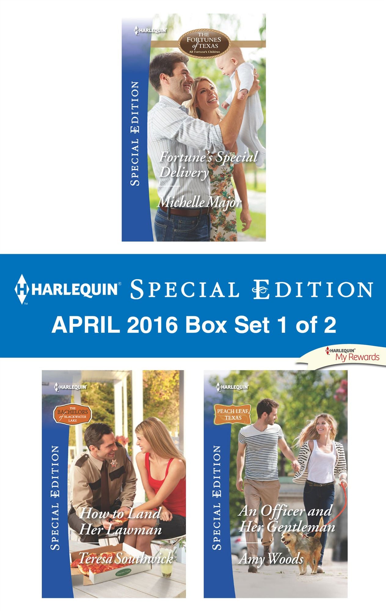 Harlequin Special Edition April 2016 Box Set 1 of 2: Fortune's Special DeliveryHow to Land Her LawmanAn Officer and Her Gentleman