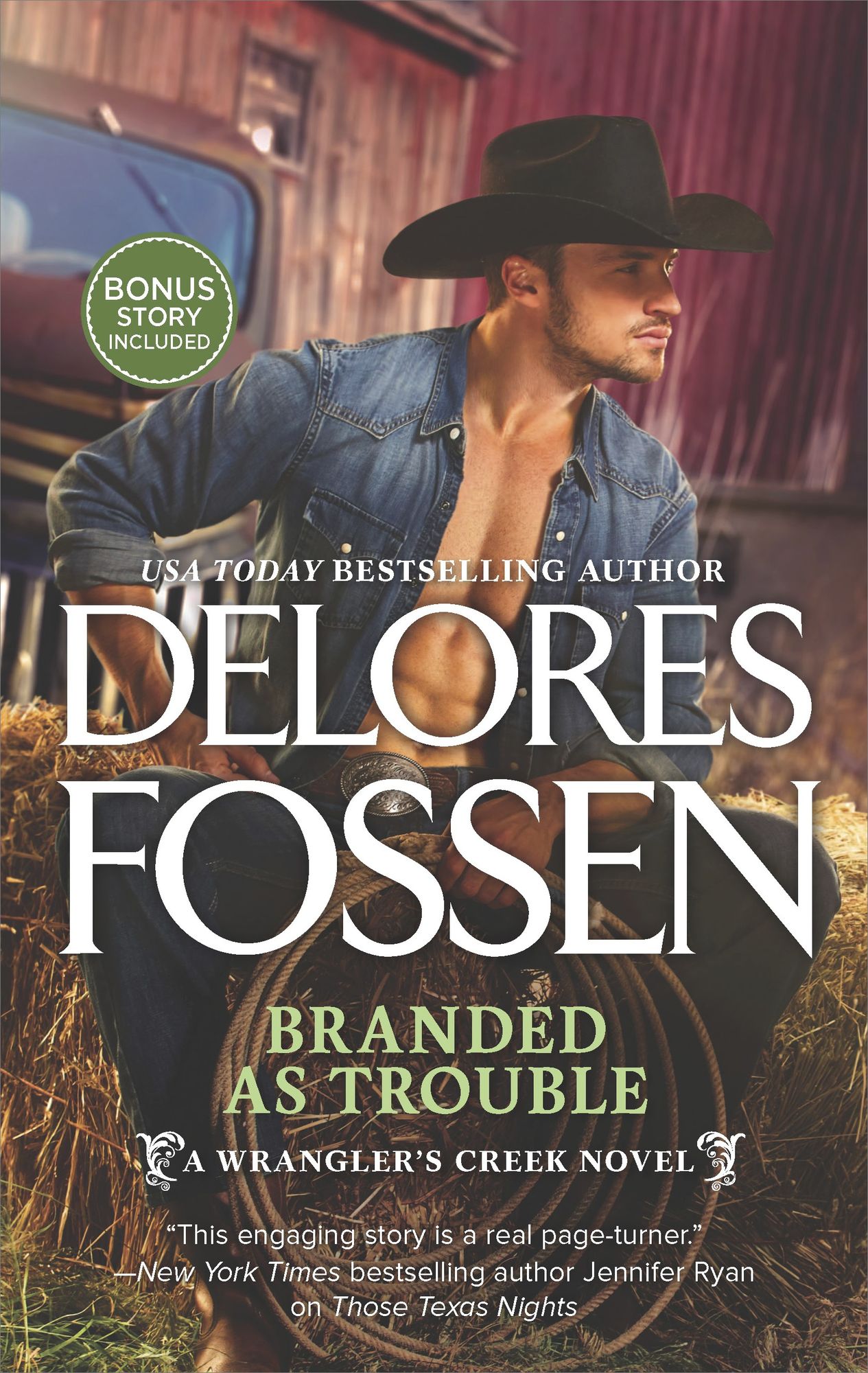 Branded as Trouble: A Western Romance Novel