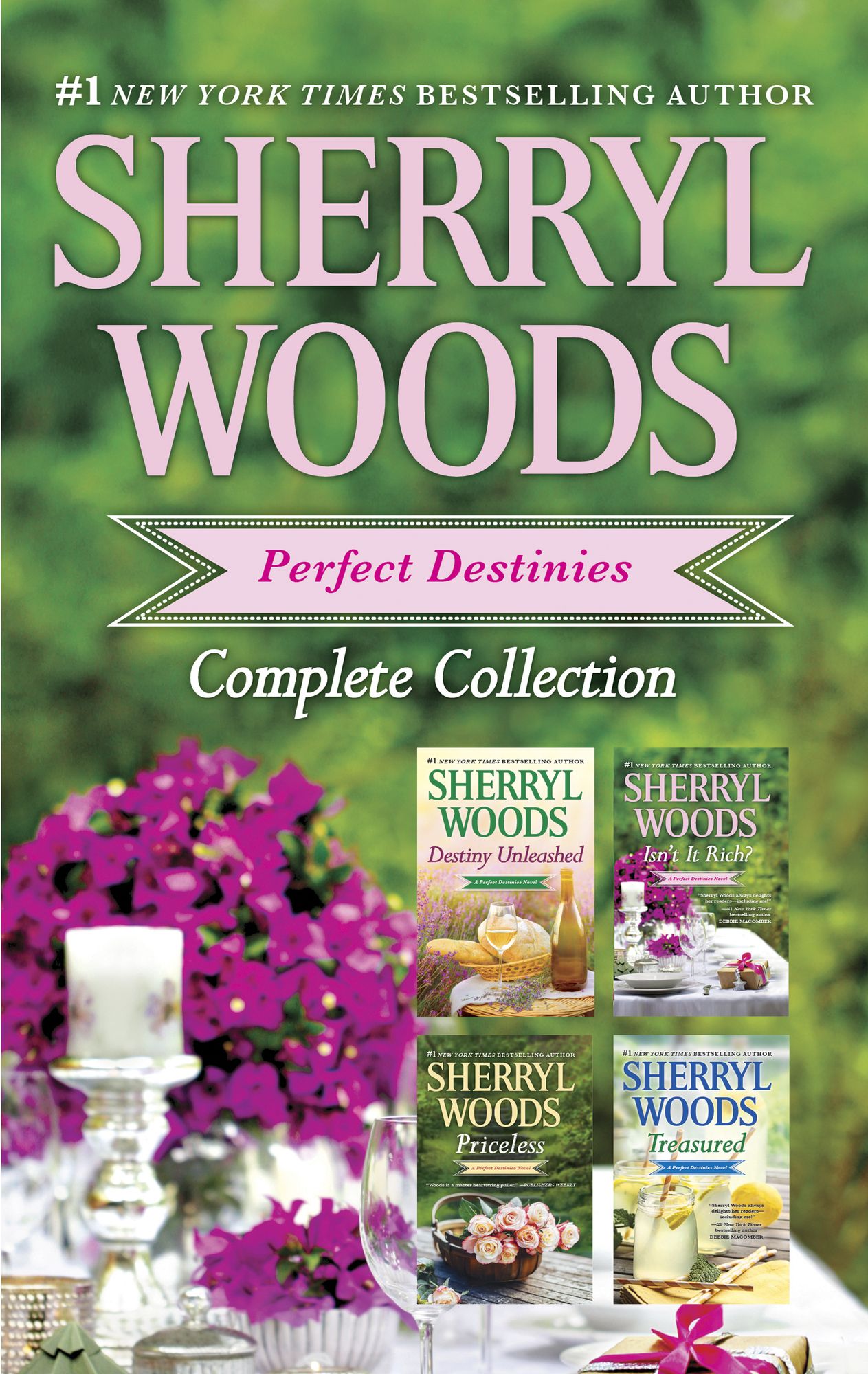 Sherryl Woods Perfect Destinies Complete Collection: Isn't It Rich?PricelessTreasuredDestiny Unleashed