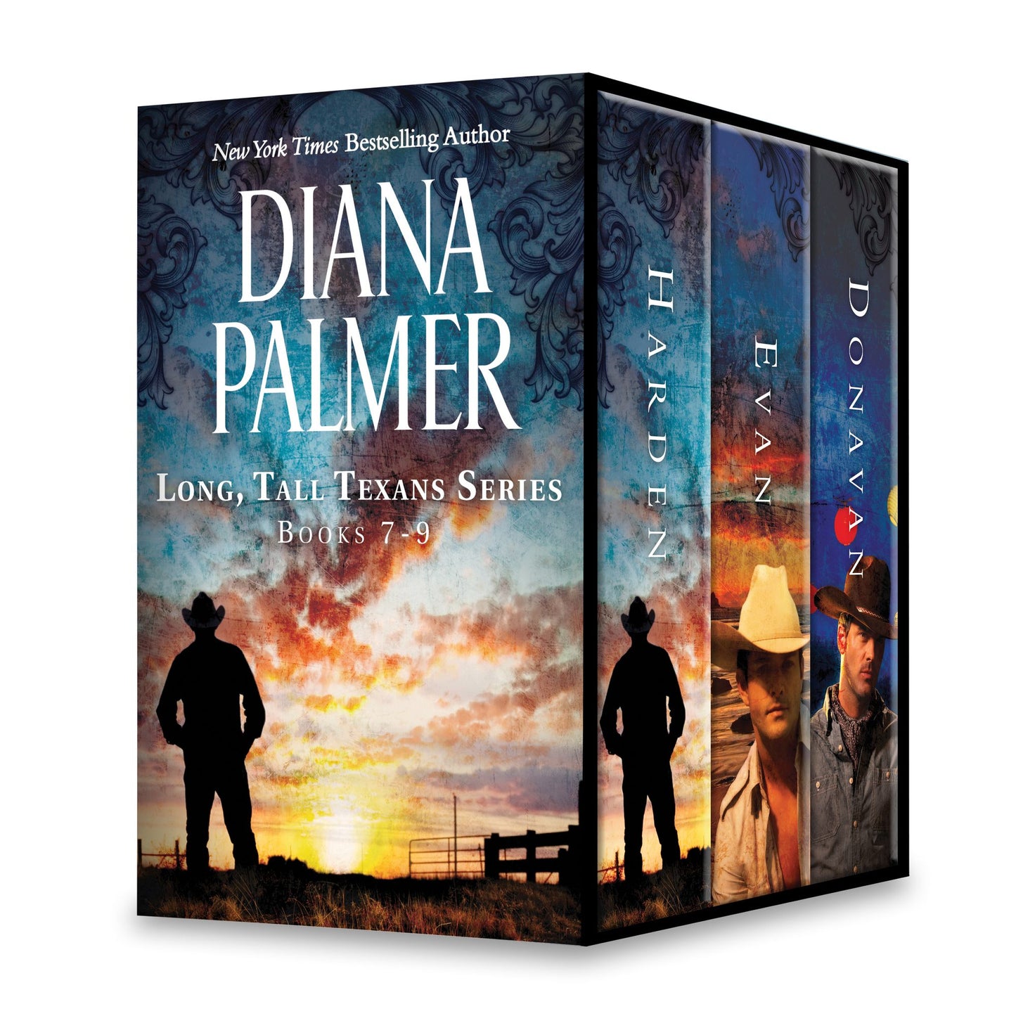 Diana Palmer Long, Tall Texans Series Books 7-9: HardenEvanDonavan