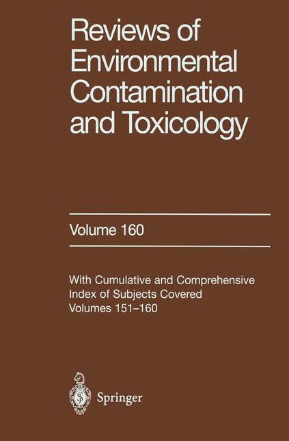 Reviews of Environmental Contamination and Toxicology: Continuation of Residue Reviews