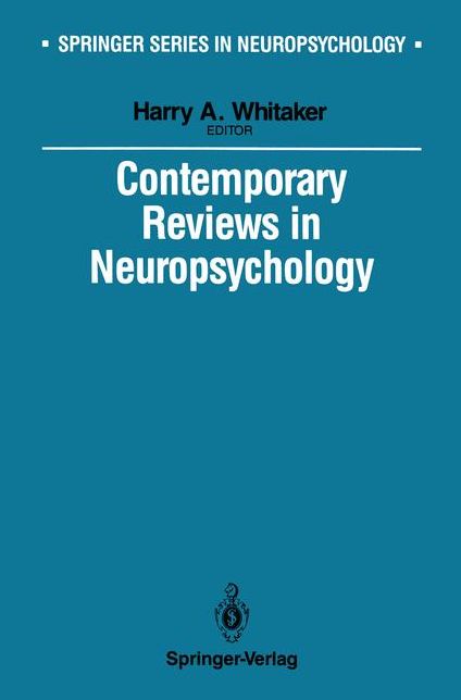 Contemporary Reviews in Neuropsychology