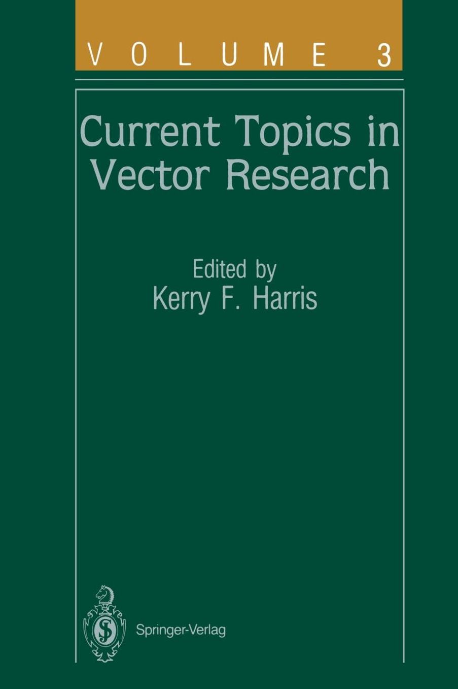 Current Topics in Vector Research