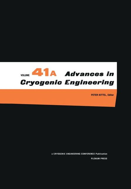 Advances in Cryogenic Engineering: Parts A B