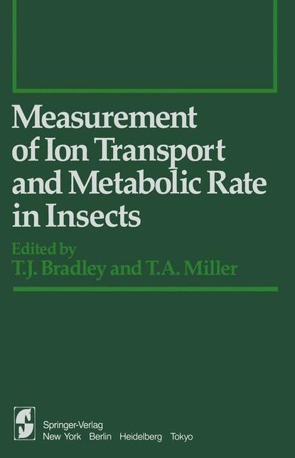 Measurement of Ion Transport and Metabolic Rate in Insects